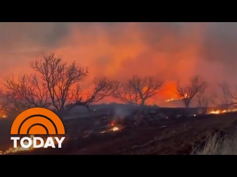 Texas fire burning near nuclear weapons plant forces evacuations