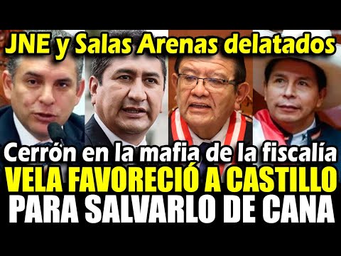 ¡Bomba! Villanueva delata a Cerrón, Salas Arenas, Castillo y Vela y como planearon salvar a castillo