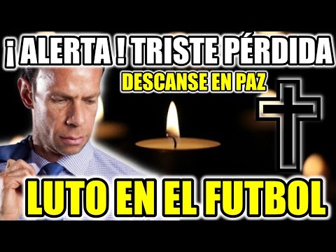 ¡ ALERTA ! TRISTE PÉRDIDA EL FUTBOL SE VISTE DE LUTO, MU3RE JOSE ALVES ZAGUE DESCANSE EN PAZ