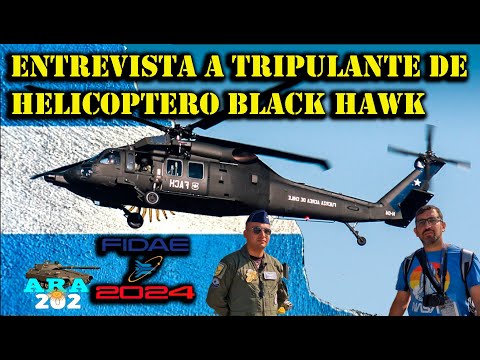 HELICOPTERO BLACK HAWK: ENTREVISTA A TRIPULANTE.