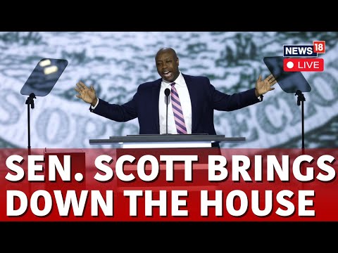 Republican National Convention LIVE |  Tim Scott Brings The House Down At RNC Supporting Trump |N18G