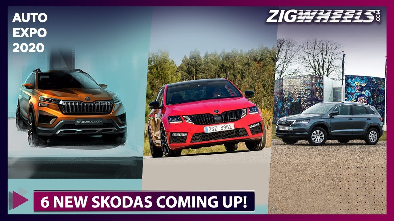 6 NEW Skoda Cars You MUST Check Out @ Auto Expo 2020 | ZigWheels.com