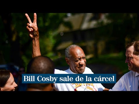 Bill Cosby sale de la cárcel tras la anulación de su condena por abusos sexuales