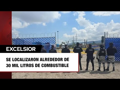 Aseguran bodega huachicolera en Querétaro y detienen a cuatro sujetos