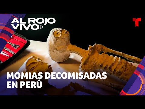 Decomisan momias de Nazca en Perú de presunto origen extraterrestre