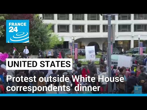 Gaza war casts shadow over White House correspondents' dinner • FRANCE 24 English