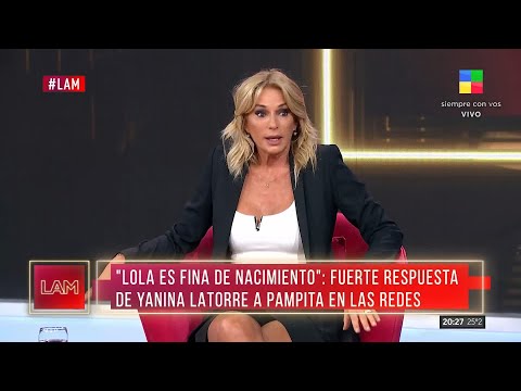 Yanina Latorre habló de su enojo con Pampita y el jurado del Bailando