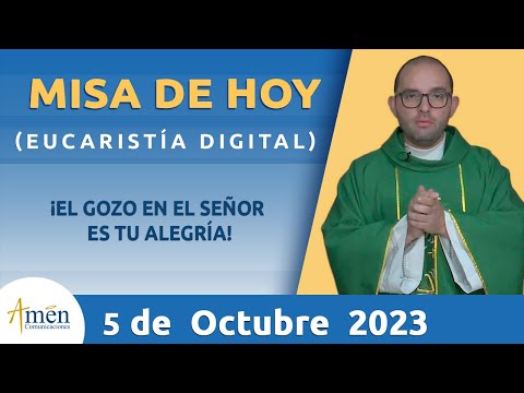 Misa de Hoy Jueves 5 de octubre 2023 l Eucaristía Digital l Padre Carlos Yepes l Católica l Dios