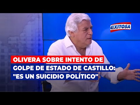 Fernando Olivera sobre intento de golpe de Estado de Pedro Castillo: Es un suicidio político