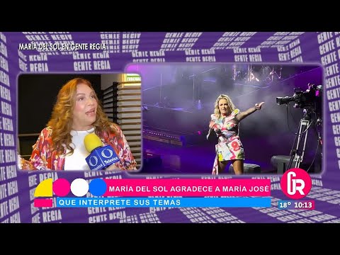 María del Sol agradecida con María José | Gente Regia