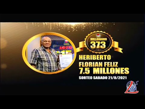 Feliz Ganador Loto Leidsa del 21 de Agosto del 2021 RD$7.5 Millones (Villa Central - Barahona)