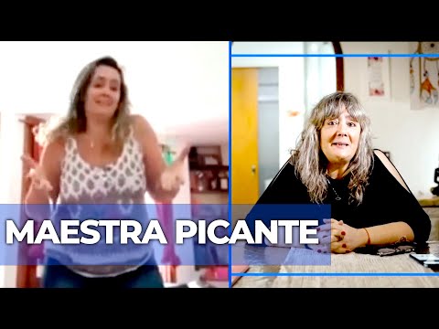 SI QUERÉS OTRO VIDEITO, PEDÍLE A TU MARIDO: LA MAESTRA MÁS VIRAL DE LA PANDEMIA | FUERON VIRALES