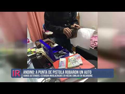 Esclarecen robo calificado de auto en Andino