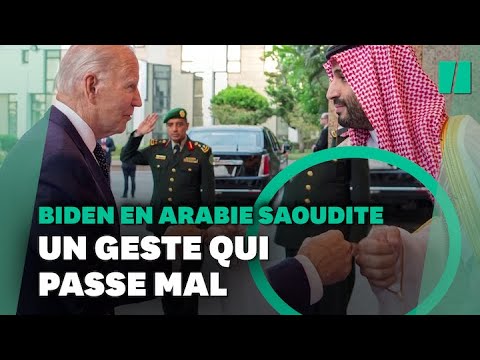 Ce check de Joe Biden en Arabie Saoudite ne passe pas inaperçu