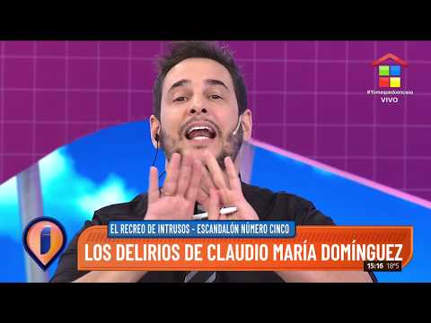 Intrusos | Los Escandalones de Lussich: Claudio María Domínguez, Xuxa y Marcelo Tinelli
