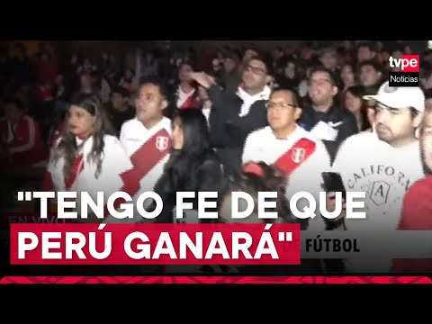 Perú vs Canadá: Así alientan los hinchas peruanos desde el Mercado San Ramón en Miraflores