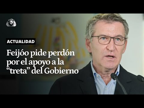 PP | Feijóo pide perdón por el error de apoyar la enmienda que rebaja la pena a presos de ETA