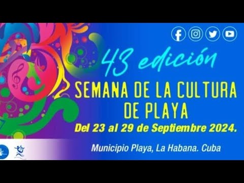 Municipio capitalino Playa se prepara para su Semana de la Cultura