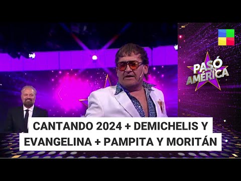 Cantando + Demichelis y Evangelina + Pampita y Moritán #PasóenAmérica| Programa completo (11/10/24)