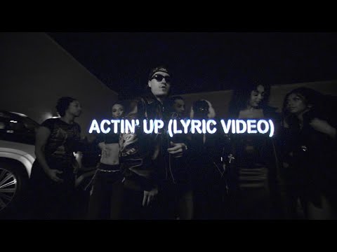 Tommy Richman - ACTIN UP (Official Lyric Video)