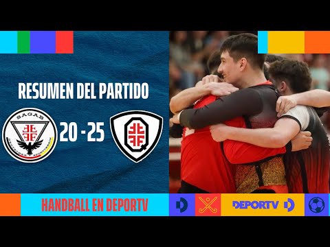 SAG Lomas 20-25 AA Quilmes - RESUMEN - Liga de Honor Oro Caballeros de Handball - Fecha 6