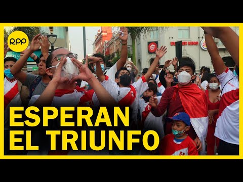Perú - Australia: En Lima, los peruanos vivieron la previa al repechaje con gran euforia
