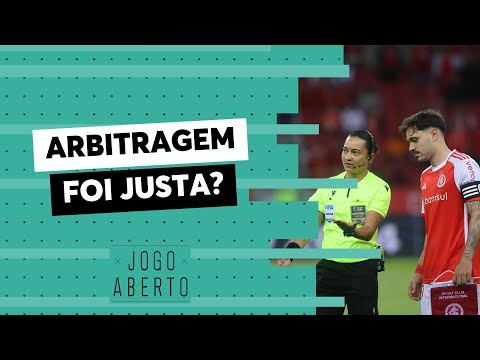 Renata Fan questiona arbitragem de Inter x Atlético-GO por pênalti não marcado