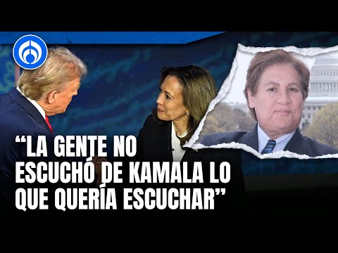 Votantes no están muy entusiasmados con debate entre Kamala y Trump: Armando Guzmán