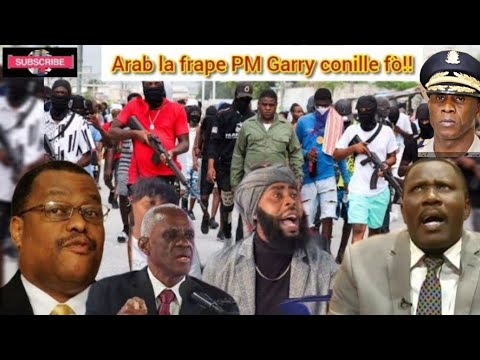 M poko janm sezi konsa had gwosè koze Arab la pale Mezanmi,Gary Conille nan gwo  cho la bagay la red