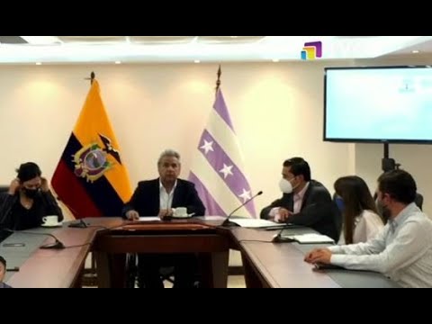Presidente Lenín Moreno evaluó perspectivas económicas del país