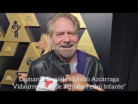 Leonardo Daniel es Emilio Azcárraga Vidaurreta en  Se llamaba Pedro Infante