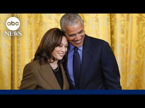 Obama endorses Harris as Democratic nominee