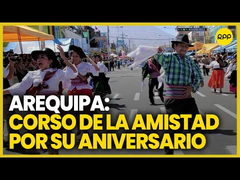 Arequipa: Continúa el corso de la amistad por su 483° aniversario