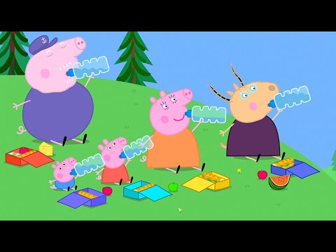 Picnic at the Fun Run 🥪 🐽 Peppa Pig and Friends Full Episodes