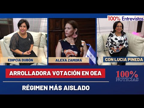 NADIE VOTÓ A FAVOR DE RÉGIMEN EN OEA/100% Entrevistas