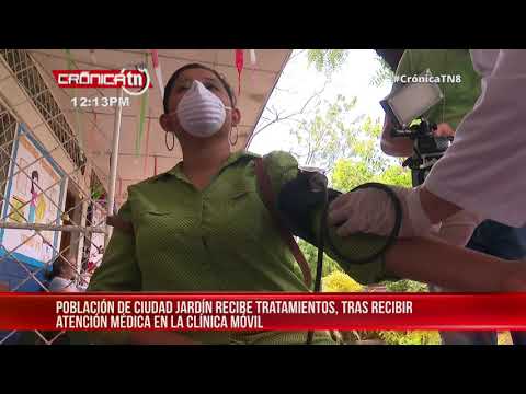 Atención médica gratuita y de calidad se brindó en Ciudad Jardín - Nicaragua