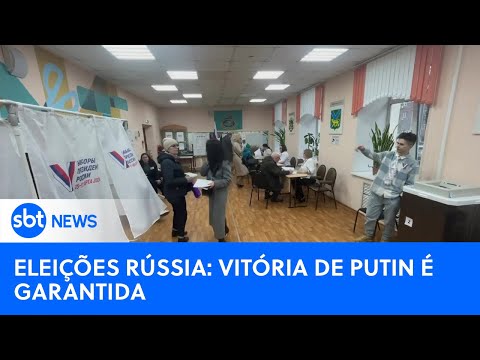 Começa as eleições presidenciais na Rússia  | #SBTNewsnaTV (15/03/24)