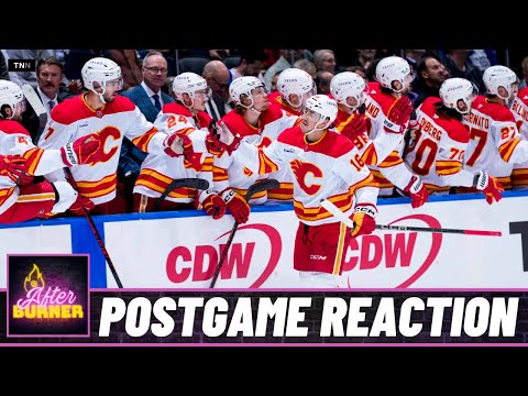 Flames @ Leafs Postgame Reaction | FN After Burner - Game 11