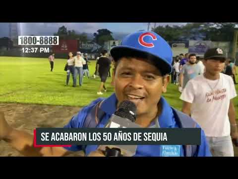 Tigres de Chinandega campeones del Pomares 2024