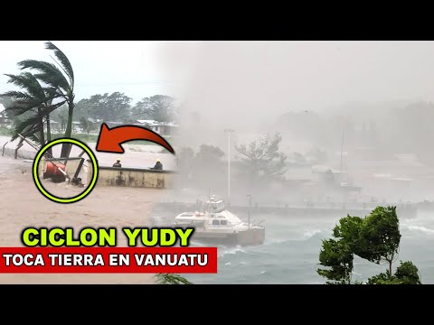 Devastador Ciclon Yudy Golpea Vanuatu Con Vientos de 200 Km/h, Miles de Personas Quedan Sin Hogar
