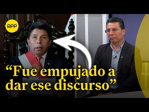 Sobre Golpe de Estado de Pedro Castillo: No sabemos quién lo habrá redactado, indica Walter Lozano