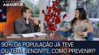 Amaury Jr entrevista dra. Rose Marques sobre Periodontite