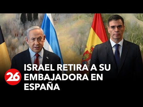 Israel retira a su embajadora en España