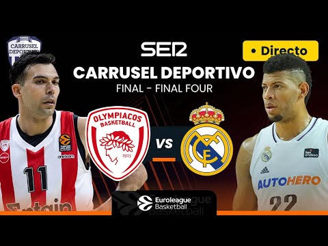 OLYMPIAKOS vs REAL MADRID LA FINAL EN VIVO | FINAL FOUR EUROLIGA EN DIRECTO