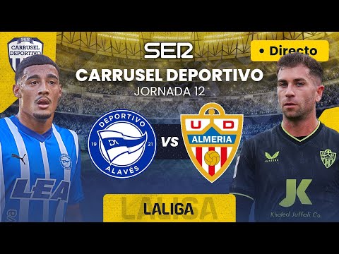 ? DEPORTIVO ALAVÉS vs UD ALMERÍA | EN DIRECTO #LaLiga 23/24 - Jornada 12