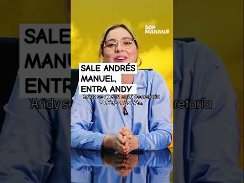 MORENA en FAMILIA : se va AMLO, entra de cambio ANDY LÓPEZ , en SDPmañana, con ESTEFANÍA VELOZ ?