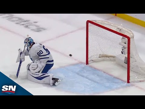 Panthers Tomas Nosek beats Joseph Woll with seeing-eye wrister