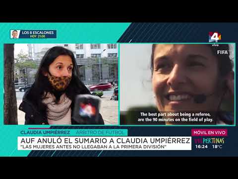 Vespertinas - Apelaciones de AUF anuló el sumario de la árbitro Claudia Umpierrez