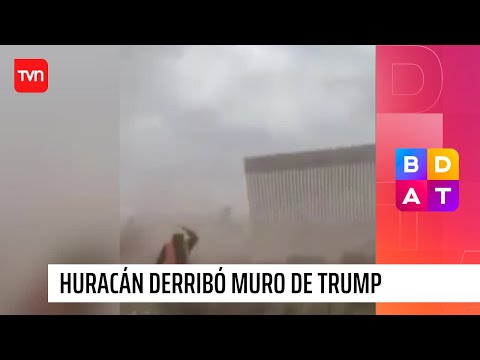 Huracán Hanna derribó muro fronterizo de Trump | Buenos días a todos