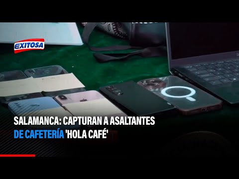 Salamanca: Capturan a asaltantes de cafetería 'Hola Café'